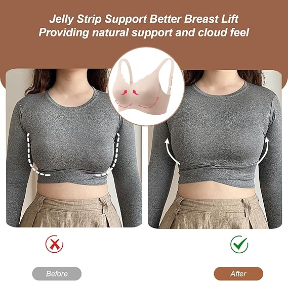 AuraLift Scalloped Wireless Bra - A Natural Lift, All Day Comfort + 50% OFF - Image 6