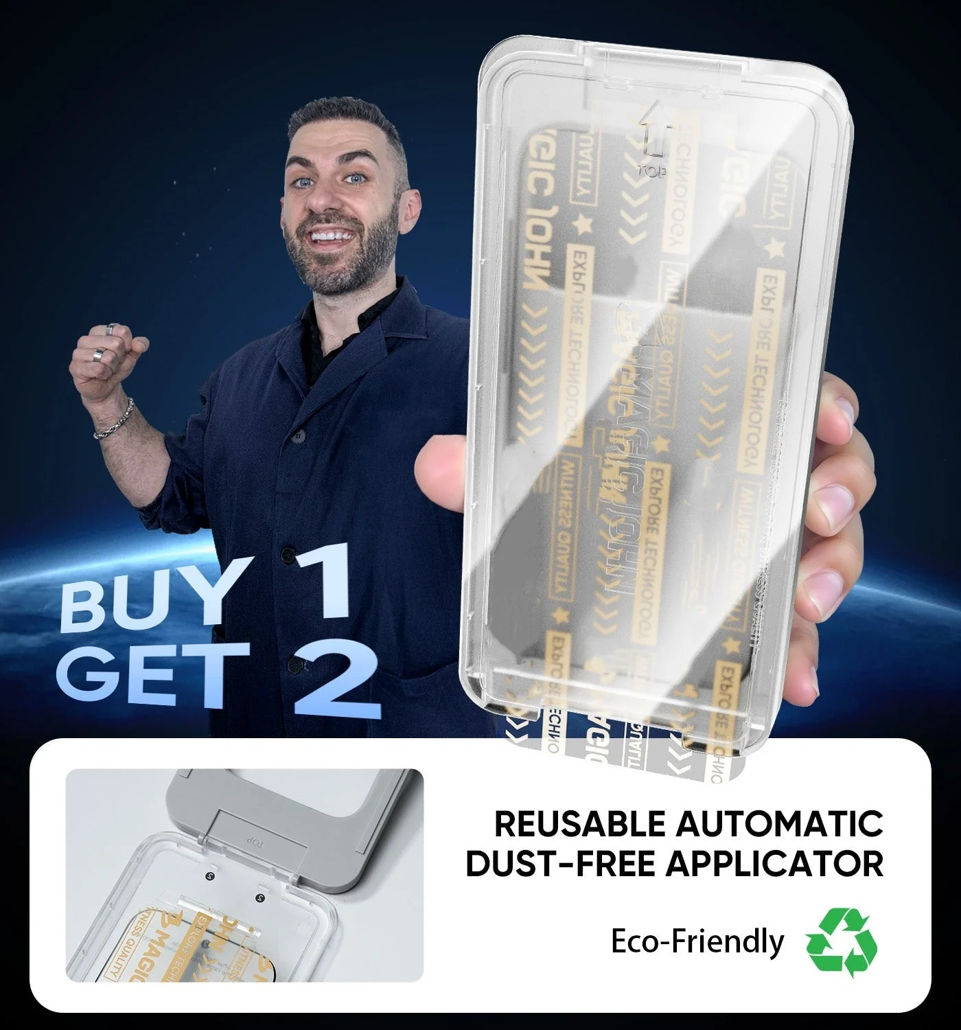 The Auto-Align Screen Protector - A Perfect, Bubble-Free Install + 50% OFF - Image 6